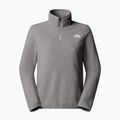 Dámská fleecová mikina The North Face Glacier Fleece 1/4 Zip mid grey heather 4