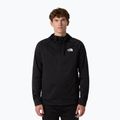 Pánská mikina The North Face Reaxion 2.0 s kapucí a zipem black heather