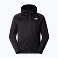 Pánská mikina The North Face Reaxion 2.0 s kapucí a zipem black heather 5