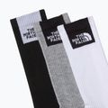 Ponožky The North Face Multi Sport Fine Box Cush Crew 3 páry white/black 2