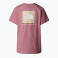 Dámské tričko The North Face Box Nse Relaxed nostalgia rose/gravel 5