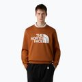 Pánská mikina The North Face Easy Crew burnt umber