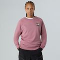 Dámská mikina The North Face Connect Relaxed Crew Graphic nostalgia rose