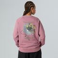 Dámská mikina The North Face Connect Relaxed Crew Graphic nostalgia rose 2