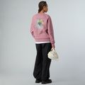 Dámská mikina The North Face Connect Relaxed Crew Graphic nostalgia rose 3