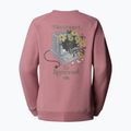 Dámská mikina The North Face Connect Relaxed Crew Graphic nostalgia rose 5