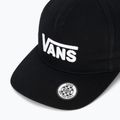 Dětská kšiltovka Vans Drop V Logo Snapback black 3