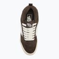 Boty Vans Knu Skool pig suede coal brown 5