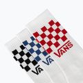 Ponožky Vans Classic Check Crew 3 pairs white 6