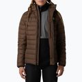Dámská péřová bunda The North Face Down Hooded smokey brown