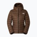 Dámská péřová bunda The North Face Down Hooded smokey brown 5