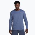 Pánské běžecké tričko Longsleeve Nike Miler Dri-Fit UV diffused blue