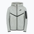 Dětská mikina Nike Sportswear Tech Fleece Full-Zip dark grey heather/black/black 9