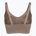 Sportovní podprsenka Nike Alate Medium Support Longline mink brown/white 9