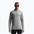 Pánská běžecká mikina Nike Stride 1/4 Zip Dri-Fit smoke grey/heather