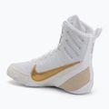 Boxerské boty Nike Machomai 3 white/metallic gold 3