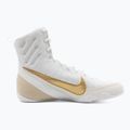 Boxerské boty Nike Machomai 3 white/metallic gold 8