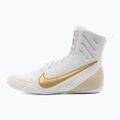 Boxerské boty Nike Machomai 3 white/metallic gold 9