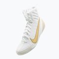 Boxerské boty Nike Machomai 3 white/metallic gold 11