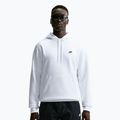 Pánská mikina Nike Club Pullover Hoodie white/white/black
