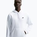 Pánská mikina Nike Club Pullover Hoodie white/white/black 3
