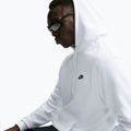 Pánská mikina Nike Club Pullover Hoodie white/white/black 4