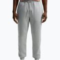 Pánské kalhoty Nike Club Cuffed Brushed dark grey heather/light smoke grey/white