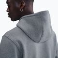 Pánská mikina Nike Club Pullover Hoodie dark grey heather/light smoke grey/white 5