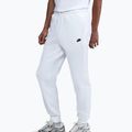 Pánské kalhoty Nike Club Jogger white/white/black