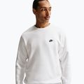 Pánská mikina Nike Club Fleece Crew white/black 4