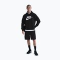 Pánská mikina Nike Club Pullover Hoodie black/black/white 2