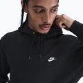 Pánská mikina Nike Club Pullover Hoodie black/black/white 5