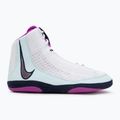Zápasnická obuv Nike Inflict 4 bílá/hyper violet/lacier blue/obsidian 2