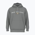 Pánská mikina New Balance Reimagine Fleece Hraphic Hoody slategrey