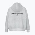 Dámská mikina  New Balance Reimagine Fleece Hoodie ashheath 2