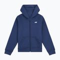 Dětská mikina New Balance Brush Back Small Logo Full Zip Hoodie nb navy
