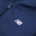 Dětská mikina New Balance Brush Back Small Logo Full Zip Hoodie nb navy 3