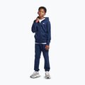 Dětská mikina New Balance French Terry Small Logo Full Zip Hoodie nb navy 2