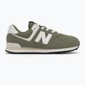 Boty  New Balance 574's V1 dark olivine 2