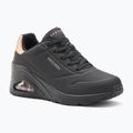 Dámské boty  SKECHERS Uno Wedge Hi Steps black/rose gold