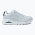 Dámské boty  SKECHERS Uno Shimmer Away white/silver 2