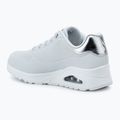 Dámské boty  SKECHERS Uno Shimmer Away white/silver 3