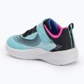 Dětské boty SKECHERS Microspec Advance aqua/purple 3