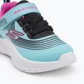 Dětské boty SKECHERS Microspec Advance aqua/purple 7