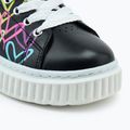 Dětské boty SKECHERS Hi Ridge Heart Takeover black/multicolor 7