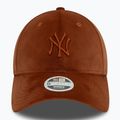 Dámská kšiltovka  New Era Velour Midi 9FORTY New York Yankees brown 3