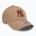 Dámská kšiltovka  New Era Metallic 9FORTY New York Yankees beige