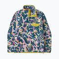 Dámská trekingová mikina Patagonia LW Synch Snap-T P/O wild botanist/tidal teal 4