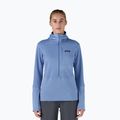 Dámská softshellová bunda Patagonia R1 Hybrid Pullover Hoody abundant blue