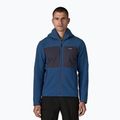 Pánská softshellová bunda Patagonia R2 TechFace Hoody clement blue